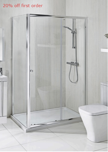 Rectangle shower suite